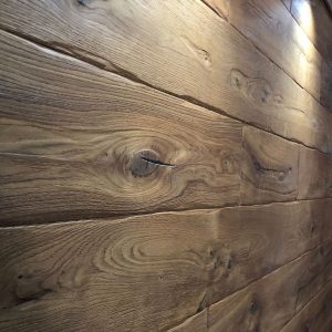 دیوارپوش چوبی کاملا طبیعی